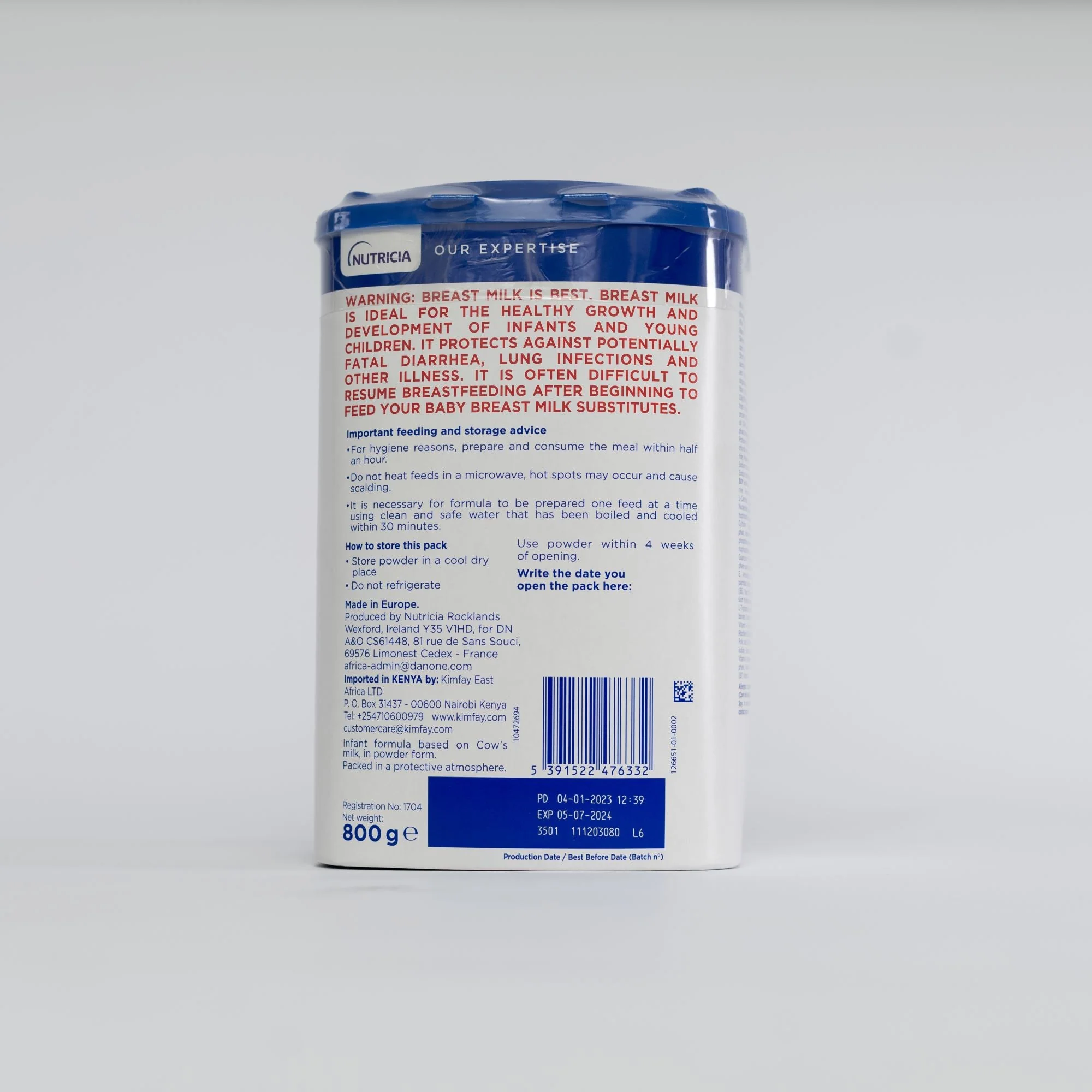 Aptamil Stage 1 Infant Milk Powder 800g - Image 2