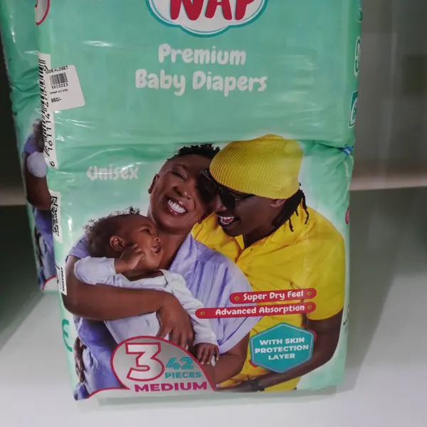 NipNap Premium Baby Diapers Unisex 3 medium 42 pieces - Image 2