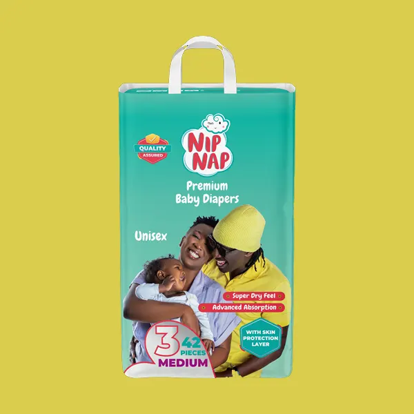 NipNap Diapers High Count Midi (42 Pieces) – Superior Absorbency & Comfort