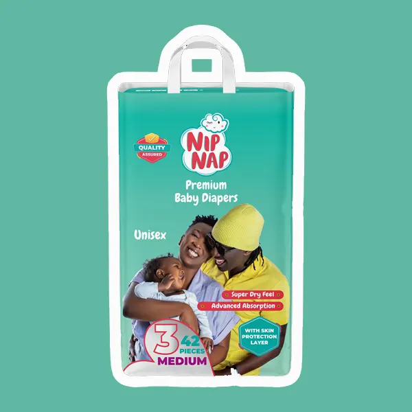 NipNap Diapers High Count Midi (42 Pieces) – Superior Absorbency & Comfort